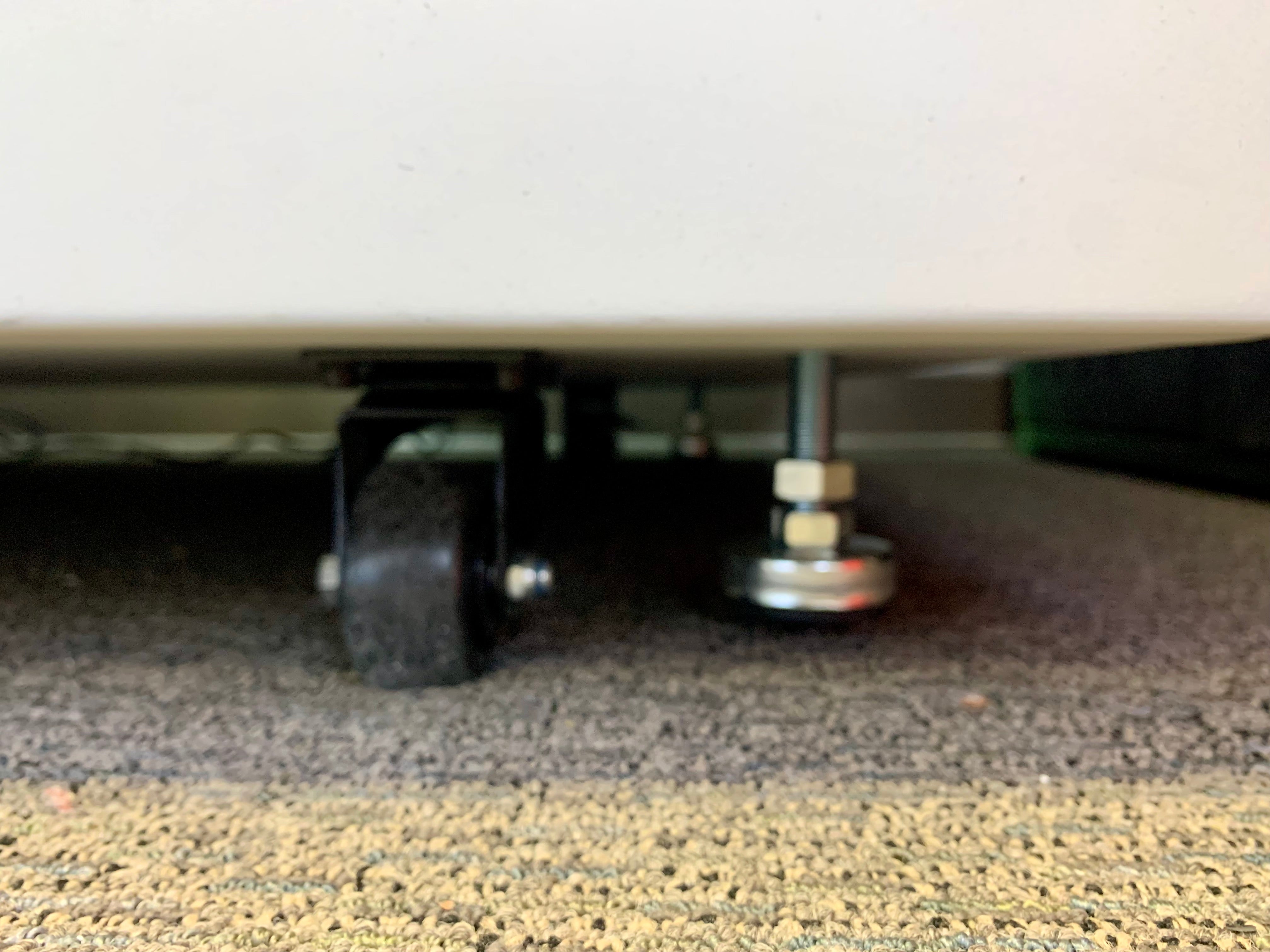 eBooth office soundproof booth phone pod wheels and anchor feet