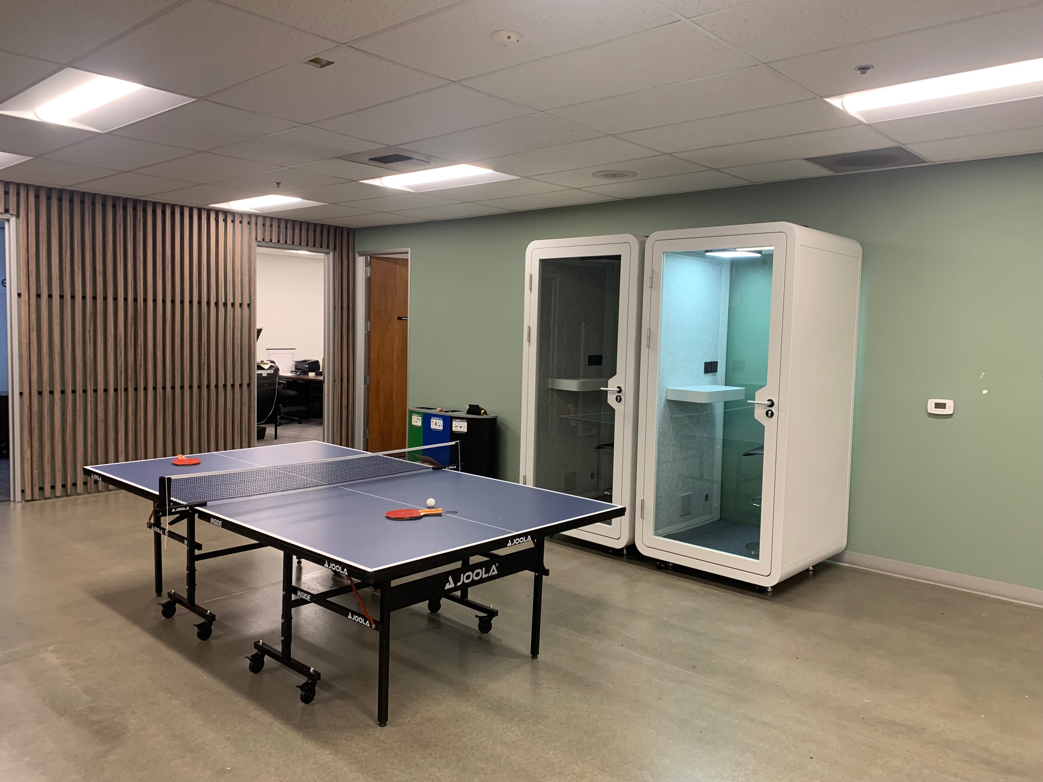 customer photo of eBooth office booth soundproof phone pod