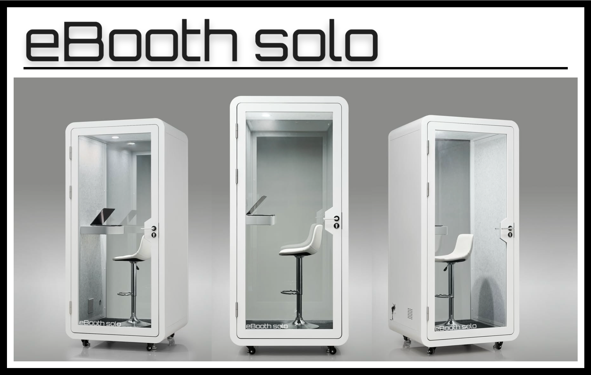 eBooth Solo | Office Phone Booth